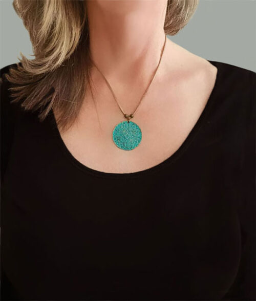 colgante-disco-bronce-verde