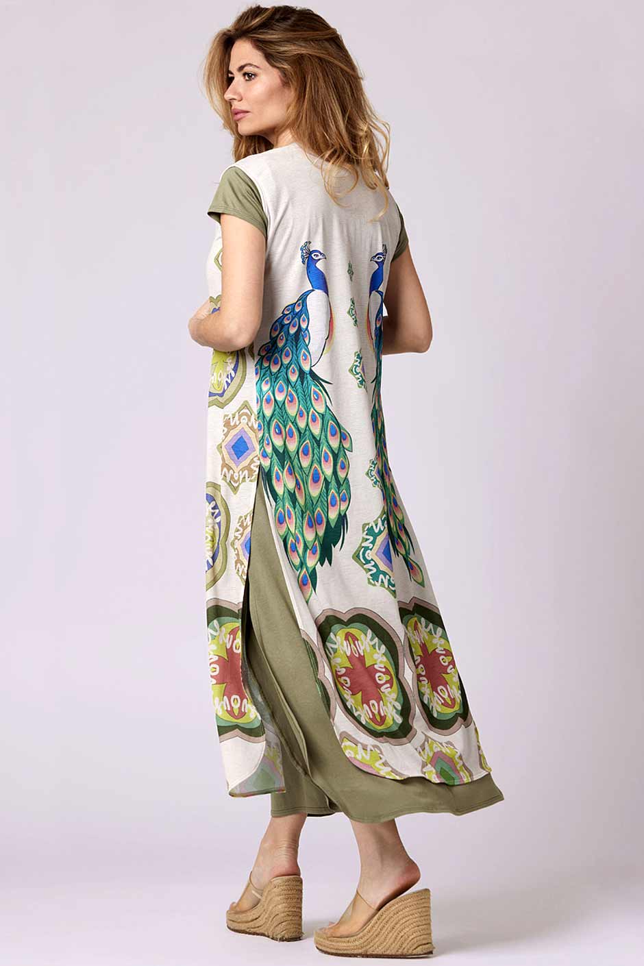 kimono-peacock